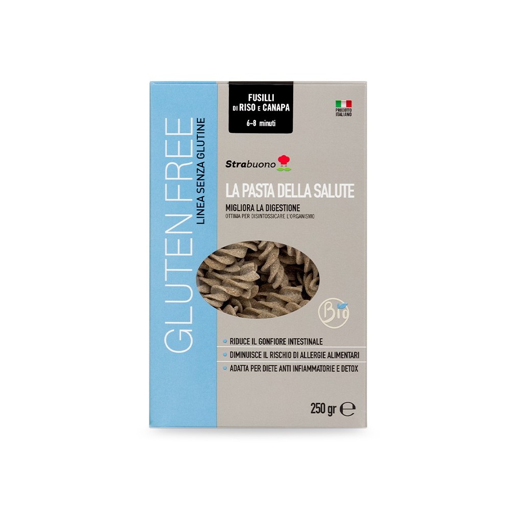 Fusilli riso e Canapa Bio 250gr