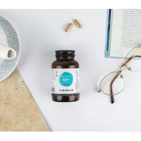 65+ Multivitamin Formula 60 Capsule Integratore Specifico Vegano| Viridian