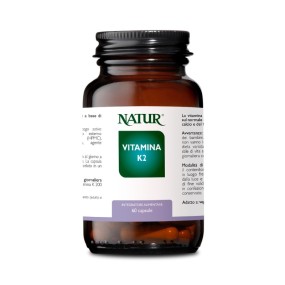 Integratore Alimentare Vitaminico Natur - Vitamina K2 60 Capsule