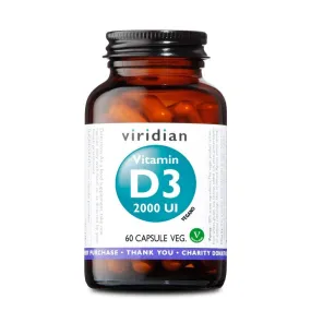 Viridian vitamin D3 2000 UI