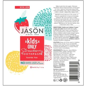 Dentifricio Bambini Jason Kids - Fragola