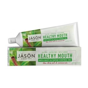 Dentifricio Anti Cavità E Controllo Tartaro Jason - Tea Tree E Cannella 170 gr