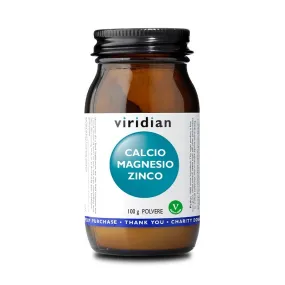 Viridian - Calcio Magnesio Zinco 100g Polvere