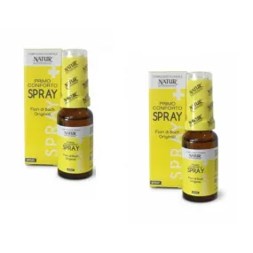Kit 2 pz Primo Conforto Spray 20 ml -  Fiori di Bach Originali - Natur